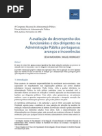 A avaliação do desempenho dos funcionários e dos dirigentes na Administração Pública portuguesa