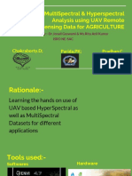 UAV TRG Agri Group - Multi Spectral & Hyperspectral Remote Sensing - DebashisC - ParidaPK - PradhanC