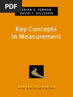 (Pocket Guide To Social Work Research Methods) Brian E. Perron, David F. Gillespie - Key Concepts in Measurement-Oxford University Press (2015) PDF