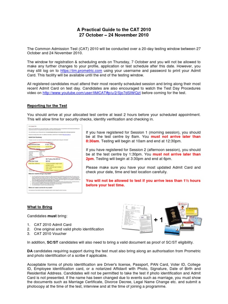 CAT2010 Practical Guide | PDF
