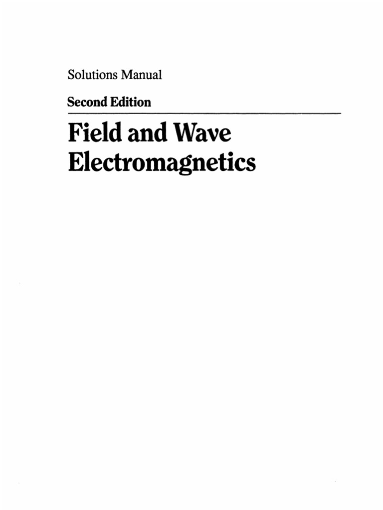ELECTROMAGNETIC FIELDS AND WAVES 2ND EDITION PDF visual data 8