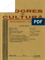 Progres Si Cultura 5-1938