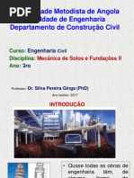Apresentacao - Mecanica de Solo e Fundações II (1 Final) PDF