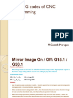 Special G Codes of CNC Programming