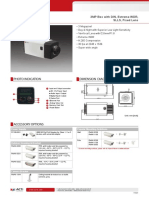 Photo Indication Dimension Diagram: 3MP Box With D/N, Extreme WDR, SLLS, Fixed Lens