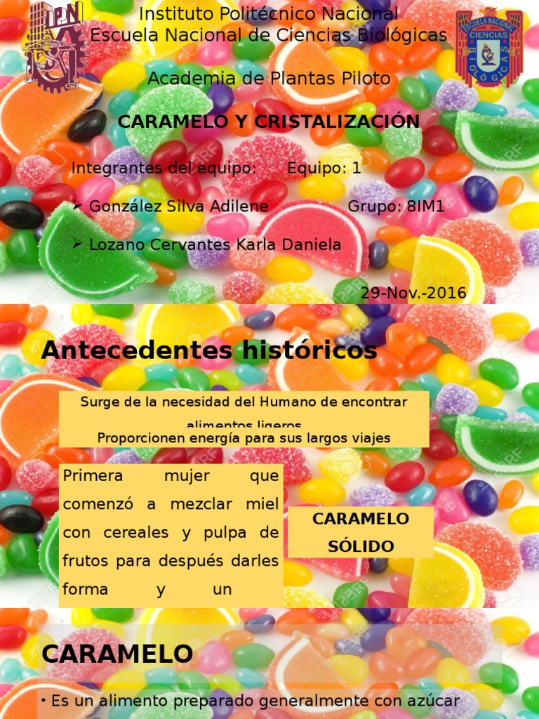 Caramelo y Cristalizacion | PDF | Caramelo | Cristal