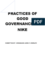 Practices of Good Governance of