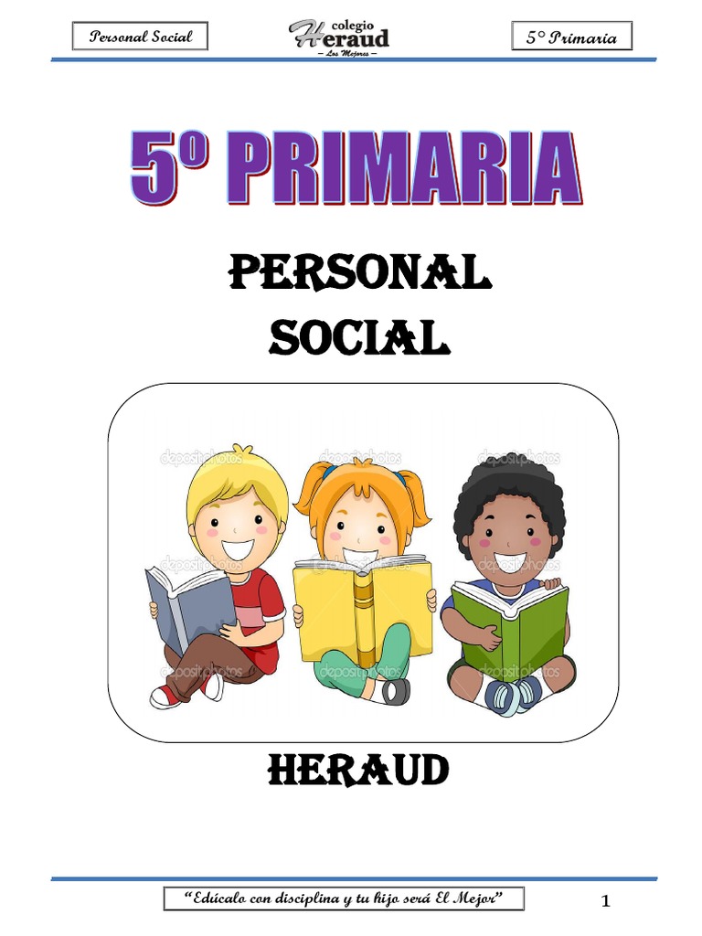 Contenidos de Personal Social 5° Primaria | PDF | Derechos humanos ...