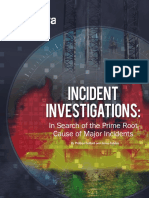 Brochure Incident Investigations in Search of The Prime Root Cause of Major Inciden