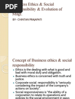 Business Ethics & Social Responsibility