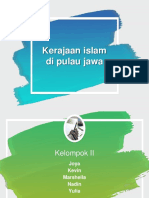 Kerajaan Islam Di Pulau Jawa