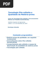 07 Tratamentos Poscolheita Qualidade