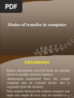 Modes of Transfer