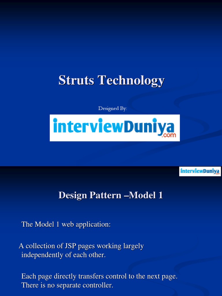 Struts | PDF | Java Servlet | Model–View–Controller