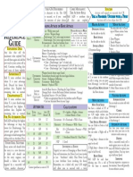 Open Legend Player Quick Reference