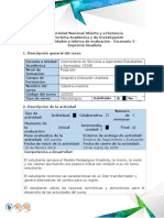 Guía de Actividades y Rubrica de Evaluación - Escenario 2 - Impronta Unadista