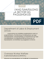 Ahensiyang Tumutulong Sa Sector NG Paglilingkod