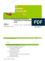 Projet Régional de Santé PDF