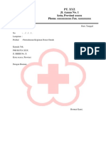 Draft Surat Permohonan Kegiatan Donor Darah