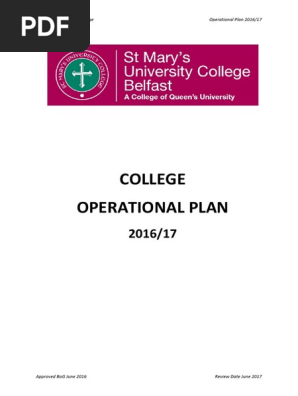 Operational Plan 