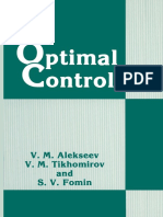 (Contemporary Soviet Mathematics) V. M. Alekseev, V. M. Tikhomirov, S. V. Fomin (Auth.) - Optimal Control-Springer US (1987) PDF