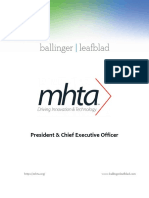 Executive Position Profile-MN High Tech Association-President-CEO