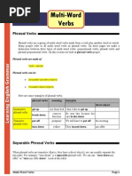 Download Multi Word Verbs by enigma71 SN4007449 doc pdf
