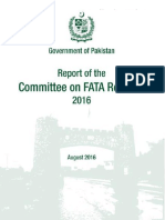 Report of The Committee On FATA Reforms 2016 Final PDF