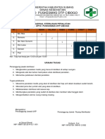 Jadwal Sterilisasi Alat