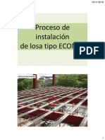 CLASE Proceso de Instalación LOSA ECONSA