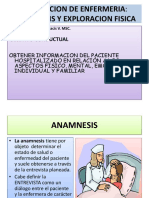 Anamnesis y Examen Fisico