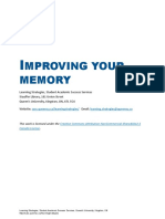 Improve Your Memory