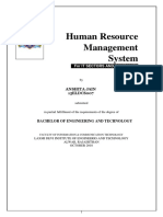 Human Resource Management System: Sectors and C For It Sectors and Companies Ompanies