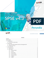 User Guide SPSE v4.3 User Penyedia 15 November 2018 PDF