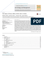 The Impact of Heavy Traffic On Forest Soils - A Review