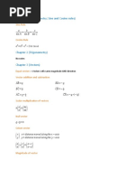 Chapter 1 (Trigonometry: Sine and Cosine Rules)