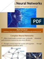 Complex Neural Networks: Presentation