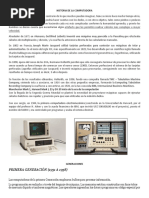 6 Generaciones de Las Computadoras | PDF | Circuito integrado ...