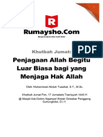 Khutbah Jumat Penjagaan Allah Begitu Luar Biasa Muhammad Abduh Tuasikal Rum