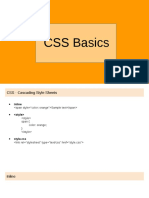 3.CSS Basics - Presentation