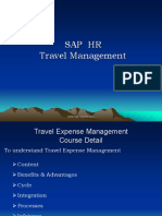 SAP TRAVEL Expense Management Presentation