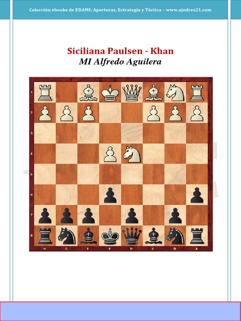 79 - Siciliana Paulsen Khan PDF | PDF | Ajedrez | Juegos de mesa ...