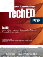 Rockwell Automation TechED 2018 - PR26 - Endress+Hauser