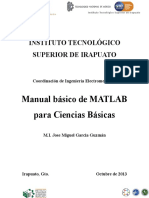 (Servicio) Manual Básico de MATLAB para Ciencias Básicas
