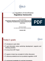 Regulation Frame Work