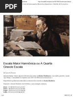 Escala maior harmônica