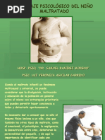 Manejo Psicologico Del Niño Maltratado