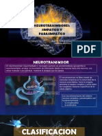 Neurotransmisores: Simpatico Y Parasimpatico