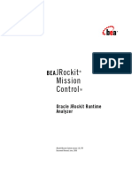 Jrockit Mission Control: Oracle Jrockit Runtime Analyzer