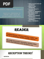 Literary Appreciation based on Reader-oriented approaches
